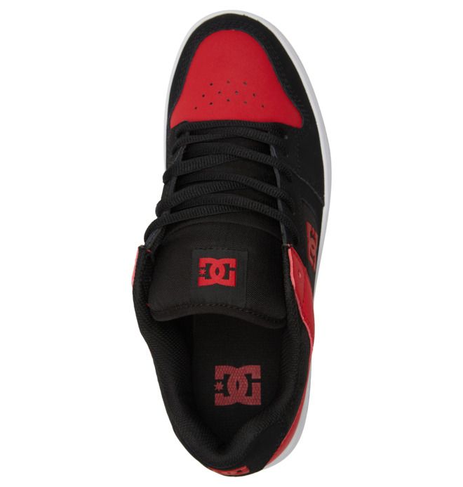 DC Shoes Manteca 4 Sportcipő Férfi Fekete Piros | 27HTJKAUO