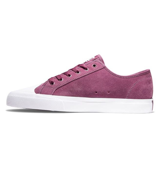 DC Shoes Manual RT S Suede Skate Deszkás Cipő Férfi Lila | 48SKPQBXL