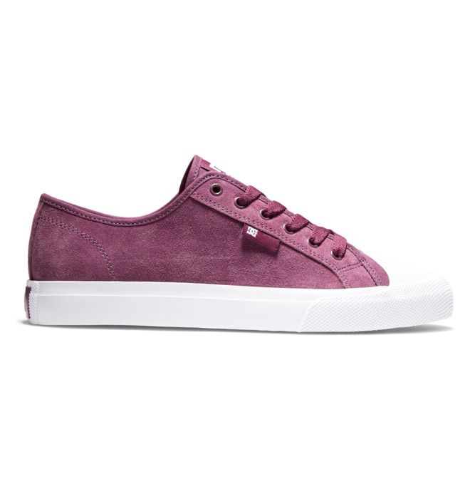 DC Shoes Manual RT S Suede Skate Deszkás Cipő Férfi Lila | 48SKPQBXL