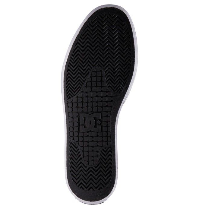 DC Shoes Manual RT Slip-On Skate Deszkás Cipő Férfi Fekete Fekete Fehér | 12NUIRLOZ