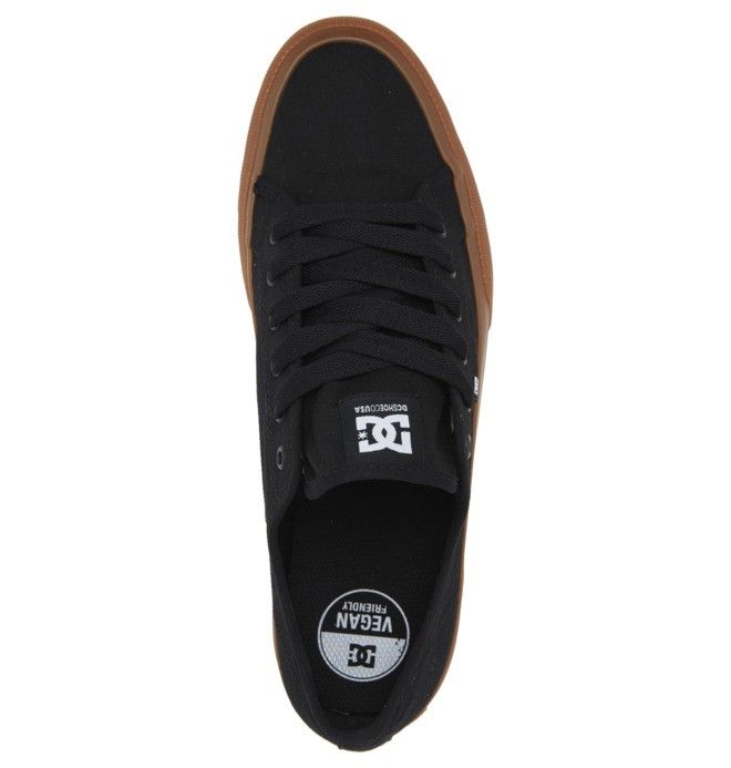 DC Shoes Manual Sportcipő Férfi Fekete | 71PIWFENY