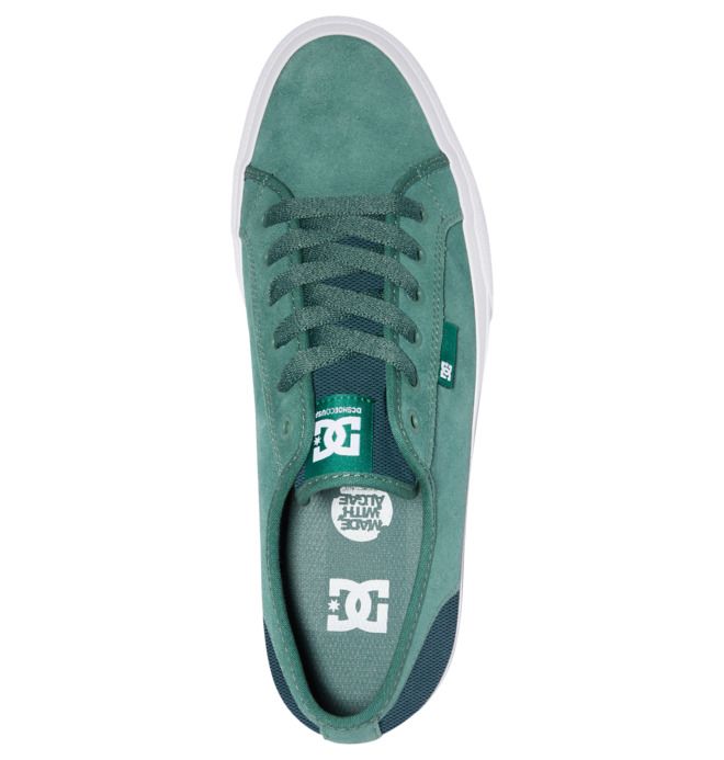 DC Shoes Manual Sportcipő Férfi Zöld | 86OFADRSQ