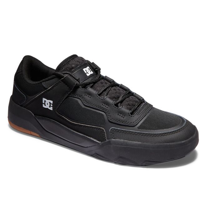 DC Shoes Metric Deszkás Cipő Férfi Fekete Fekete | 46GBIMYDN