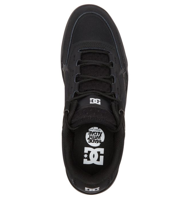 DC Shoes Metric Deszkás Cipő Férfi Fekete Fekete | 46GBIMYDN