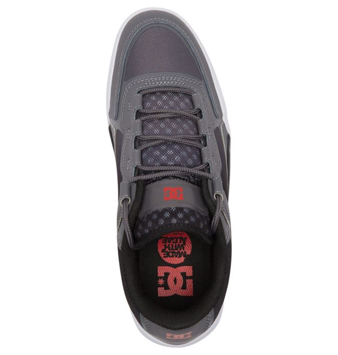 DC Shoes Metric Deszkás Cipő Férfi Szürke Fekete Piros | 93OMHFTNP