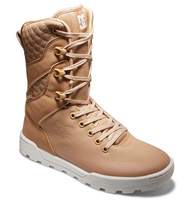 DC Shoes Nadene High Leg Winter Boots Téli Bakancs Női Barna | 15KVXZPYT