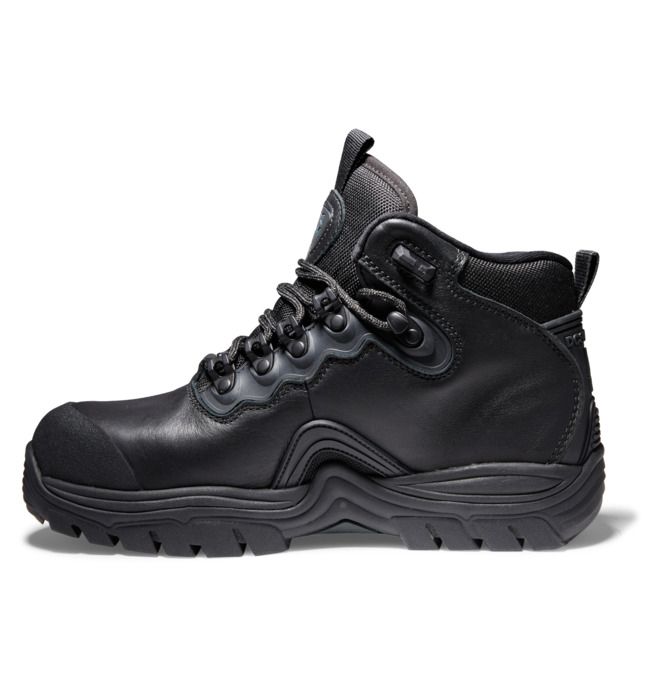 DC Shoes Navigator LX Water Resistant Winter Boots Téli Bakancs Férfi Fekete Fekete | 25FBHAVMZ