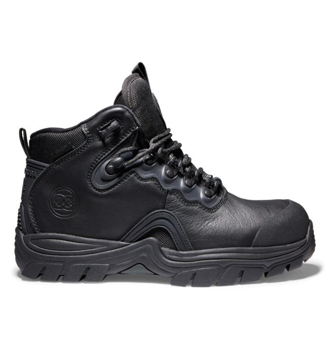 DC Shoes Navigator LX Water Resistant Winter Boots Téli Bakancs Férfi Fekete Fekete | 25FBHAVMZ