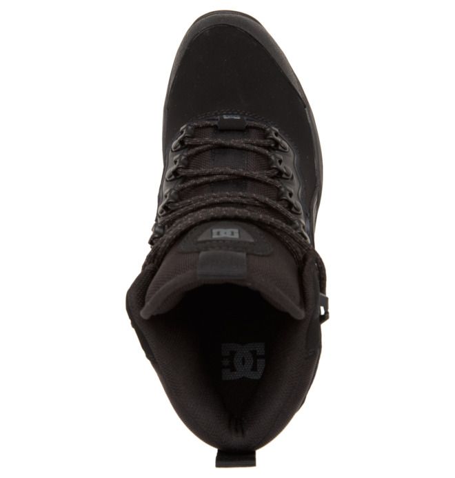 DC Shoes Navigator Winter Boots Téli Bakancs Férfi Fekete Fekete Fekete | 82LSRDIVN