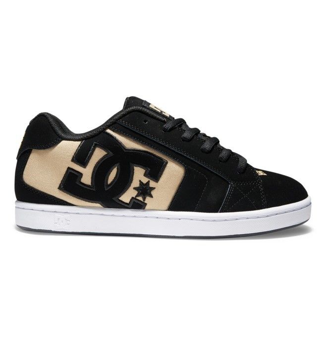 DC Shoes Net Essentials Férfi Fekete Barna Fekete | 30ILHJBRF