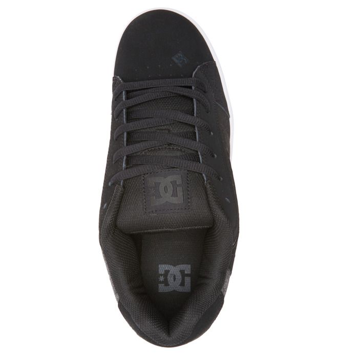 DC Shoes Net Essentials Férfi Fekete Fekete Szürke | 25HBPEOJY