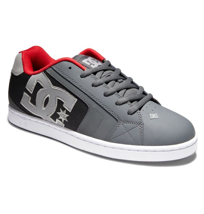 DC Shoes Net Essentials Férfi Szürke Fekete Piros | 54ASLDIMH