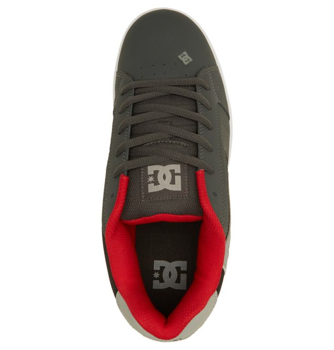 DC Shoes Net Essentials Férfi Szürke Fekete Piros | 54ASLDIMH