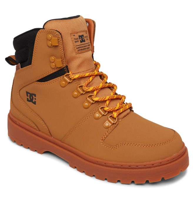 DC Shoes Peary Lace Winter Boots Téli Bakancs Férfi Barna Fekete | 72CGJEXNI