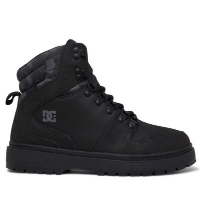 DC Shoes Peary Lace Winter Boots Téli Bakancs Férfi Fekete Camo | 06GYKHQBC