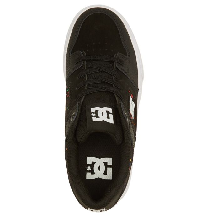 DC Shoes Pure Elastic Lace Pure Gyerek Fekete | 03SZXYMQA