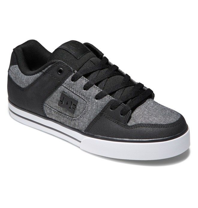 DC Shoes Pure Essentials Férfi Fekete Fekete | 24WAKGNHS