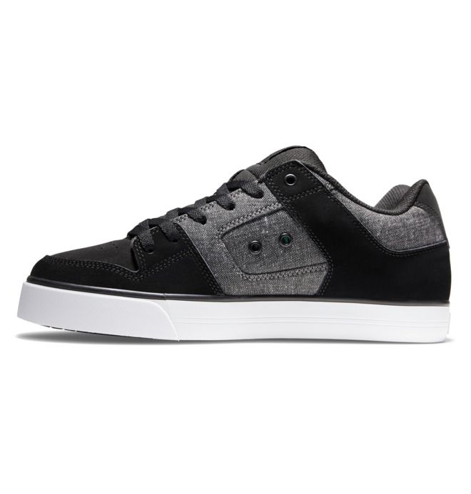 DC Shoes Pure Essentials Férfi Fekete Szürke Fekete | 96BVAIHWE