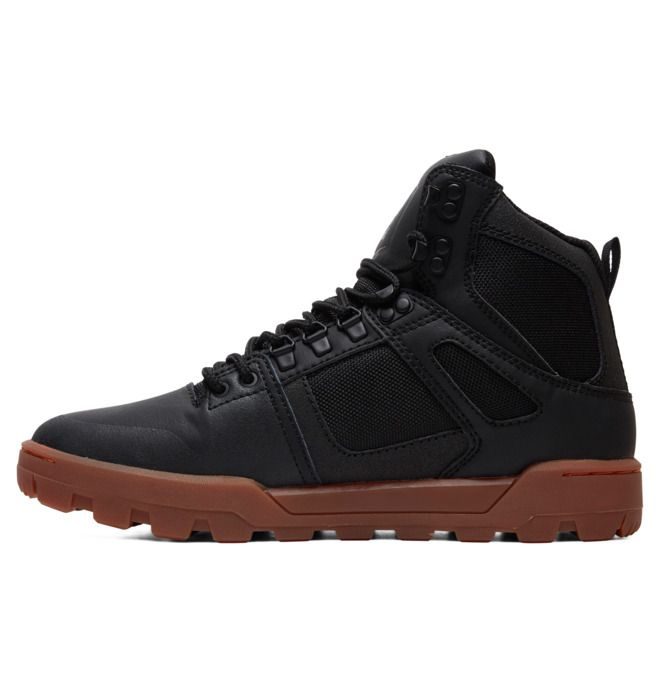 DC Shoes Pure Hi Weather Resistant Winter Boots Téli Bakancs Férfi Fekete | 31WKMUTPV