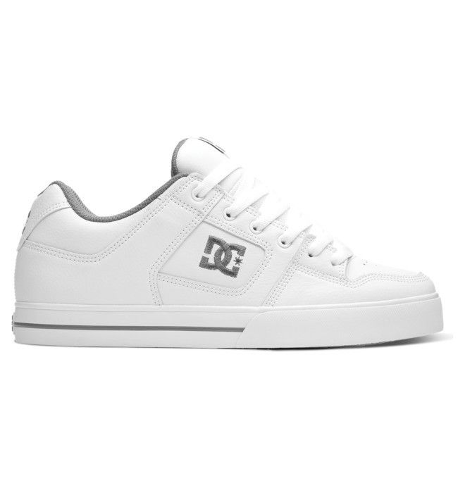 DC Shoes Pure Sportcipő Férfi Fehér Fehér | 80PSEOVGR