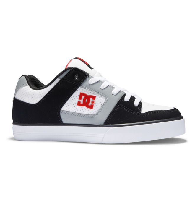 DC Shoes Pure Sportcipő Férfi Fekete Fehér Szürke | 41EPSGZUC