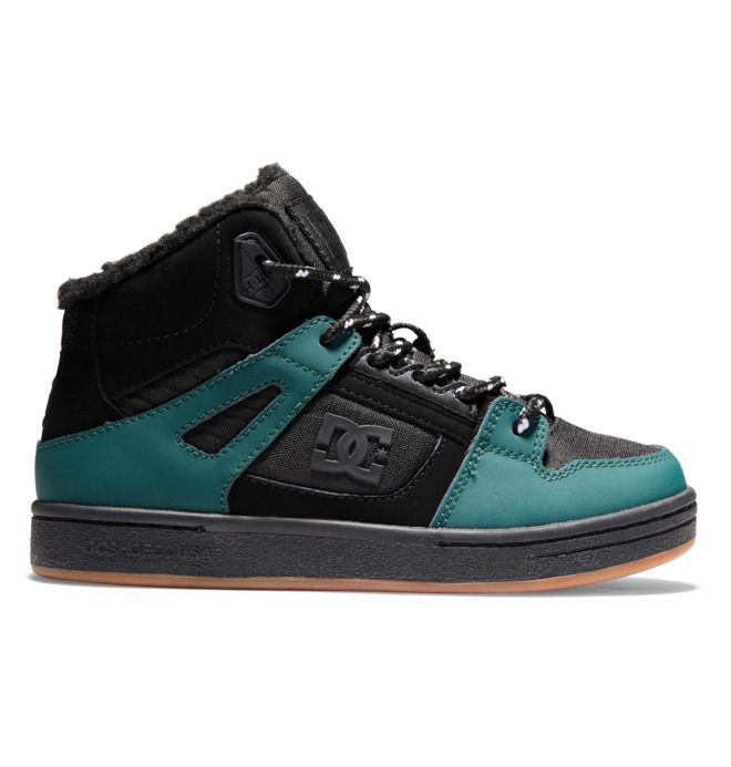 DC Shoes Pure Winterized Pure Gyerek Sötétzöld | 86JVAYDFH