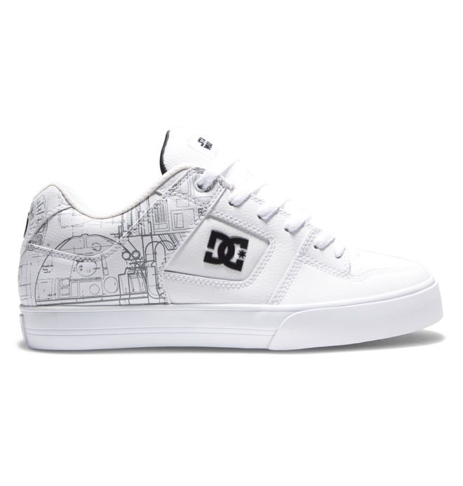 DC Shoes Star Wars Pure Essentials Férfi Fehér Fekete Kék | 51LKWZJIG