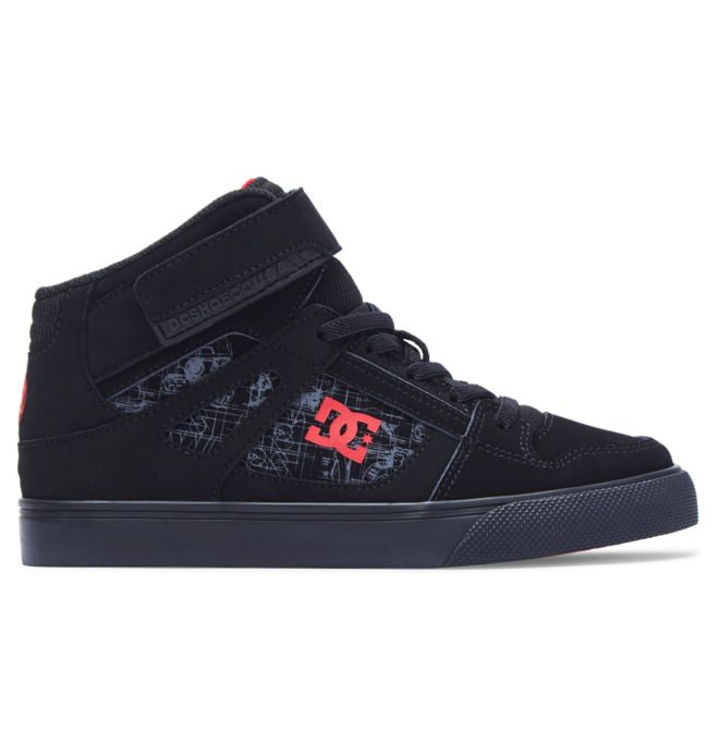 DC Shoes Star Wars Pure HI High-Top Pure Gyerek Fekete Piros Fekete | 07BXFGQCO