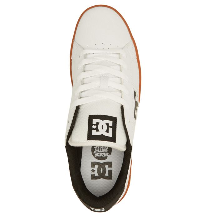 DC Shoes Striker Essentials Férfi Fehér Fehér | 65BXJQYAE