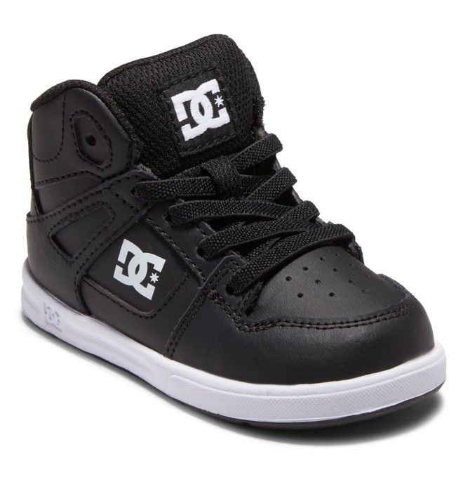 DC Shoes Toddler's Pure Hi High Pure Gyerek Fekete Fehér | 13HUCXNLI