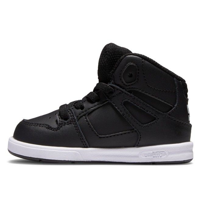 DC Shoes Toddler's Pure Hi High Pure Gyerek Fekete Fehér | 13HUCXNLI