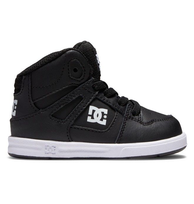 DC Shoes Toddler's Pure Hi High Pure Gyerek Fekete Fehér | 13HUCXNLI