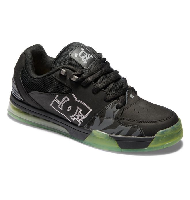 DC Shoes Versatile KB Sportcipő Férfi Fekete Fekete Zöld | 36JGRCFYA