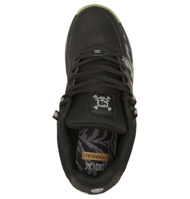 DC Shoes Versatile KB Sportcipő Férfi Fekete Fekete Zöld | 36JGRCFYA