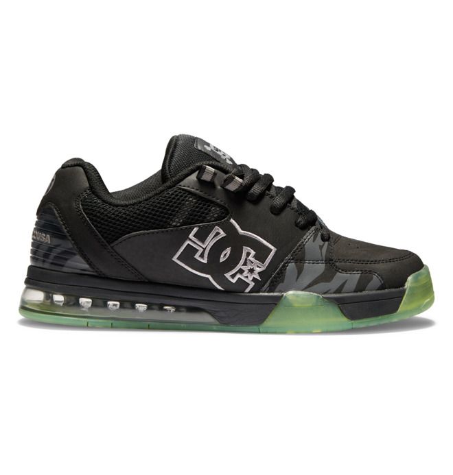 DC Shoes Versatile KB Sportcipő Férfi Fekete Fekete Zöld | 36JGRCFYA