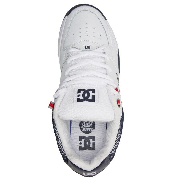 DC Shoes Versatile Sportcipő Férfi Fehér Piros Kék | 39EYXGOCA