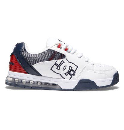 DC Shoes Versatile Sportcipő Férfi Fehér Piros Kék | 39EYXGOCA