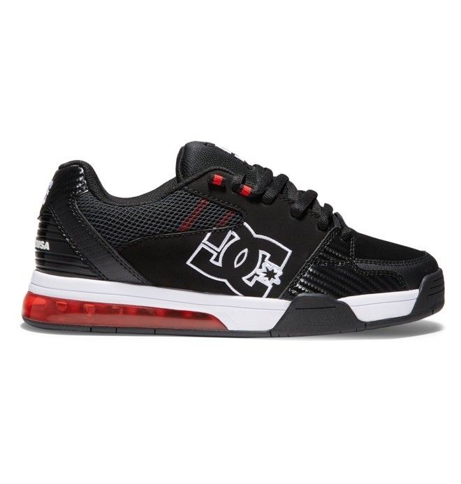 DC Shoes Versatile Sportcipő Férfi Fekete Fehér Piros | 28TWZNHOI