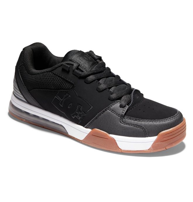 DC Shoes Versatile Sportcipő Férfi Fekete Fehér | 96SCKDQNM