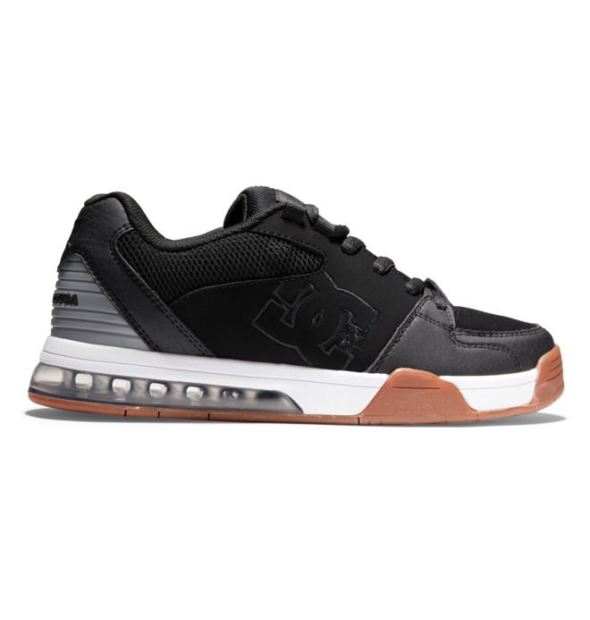 DC Shoes Versatile Sportcipő Férfi Fekete Fehér | 96SCKDQNM