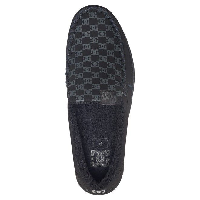 DC Shoes Villain Slip-On Slip Ons Férfi Fekete | 30AHRSNZK