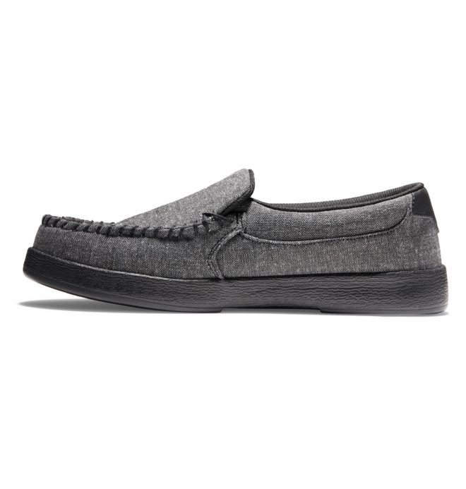 DC Shoes Villain Slip-On Slip Ons Férfi Fekete | 80PDMZNLJ